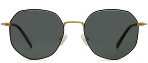 Okulary BRENDA SUSAN GOLD/ BLACK - 51/19/145