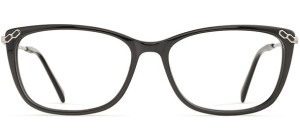Okulary BRENDA Sophia Black - 54/16/142
