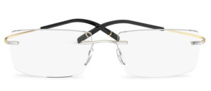 Okulary Silhouette Icon Gold 23K Edition - 55/19/150