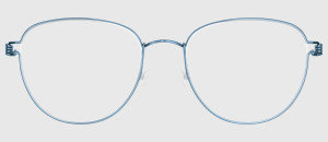 Okulary Lindberg Cris P20 Air titanium rim - 48/21/135