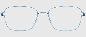 Okulary Lindberg Graham P20 Air titanium rim - 48/21/135