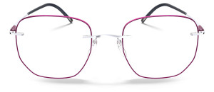 Okulary Silhouette Purist Color Groove 05561MT72055519 - 48/21/145
