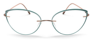 Okulary Silhouette Lite Spirit Accent Rings 05566LR35305717 - 48/21/145