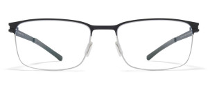 Okulary MYKITA GERHARD Silver/Black NO1 - 48/21/145