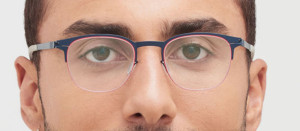 Okulary MYKITA NEVILLE Navy/Rusty Red NO1 - 48/21/145