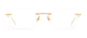 Okulary MAYBACH The Conquest I 14k CHAMPAGNE GOLD Amber - 52/19/145