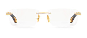 Okulary MAYBACH The Academic 14k CHAMPAGNE GOLD Amber - 52/19/145