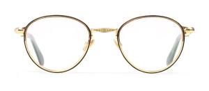 Okulary MAYBACH The Entrepreneur I 14k CHAMPAGNE GOLD Amber - 52/19/145