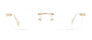 Okulary MAYBACH The Editor 14k CHAMPAGNE GOLD Blue - 52/19/145