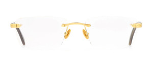 Okulary MAYBACH The Composer 24k YELLOW GOLD Amber - 52/19/145