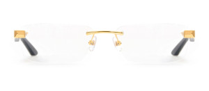 Okulary MAYBACH The Artist III 24k GOLD White - 52/19/145