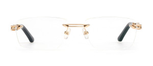 Okulary MAYBACH The Idealist I 22k MELLOW GOLD Black - 52/19/145