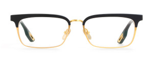 Okulary MAYBACH The Broker 24k YELLOW GOLD Black - 52/19/145