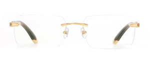 Okulary MAYBACH The Symphony 22k GOLD Amber - 52/19/145