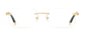 Okulary MAYBACH The Symphony 22k GOLD White - 52/19/145