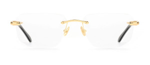 Okulary MAYBACH The Mentalist 14k CHAMPAGNE GOLD Dark - 52/19/145