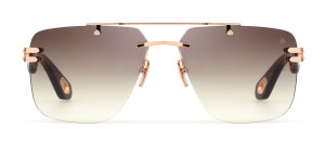 Okulary MAYBACH THE PRESIDENT I 18k ROSE GOLD Black - 52/19/145