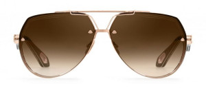 Okulary MAYBACH The King I 18K ROSE GOLD Black - 52/19/145