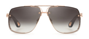Okulary MAYBACH The King II 14K CHAMPAGNE GOLD Black - 52/19/145