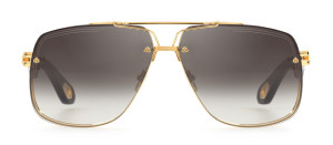 Okulary MAYBACH The King II 24k YELLOW GOLD Black - 52/19/145