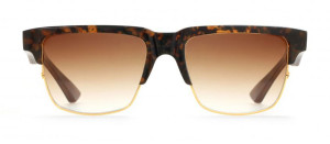 Okulary MAYBACH The Stranger II 24k YELLOW GOLD Amber Sunglasses - 52/19/145
