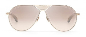 Okulary MAYBACH The Lineart 18k ROSE GOLD White - 52/19/145