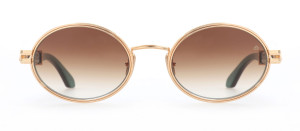 Okulary MAYBACH THE PRODUCER I 22k GOLD Buffalo Horn - 52/19/145
