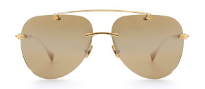 Okulary MAYBACH THE SKYLINE 24k GOLD - 52/19/145