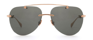 Okulary MAYBACH THE SKYLINE 18k ROSE GOLD Sunglasses - 52/19/145
