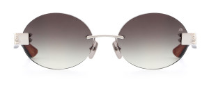 Okulary MAYBACH THE MAGIC II PALLADIUM White Blue Sunglasses - 52/19/145
