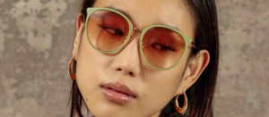 Okulary przeciwsłoneczne Linda Farrow Kings Sunglasses in Sage - 49/21/145