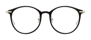 Okulary Linda Farrow Gray Optical Frame in Black damskie - 49/21/145