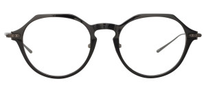 Okulary Linda Farrow Wren Optical A Frame in Black Matt Nickel - 49/21/145