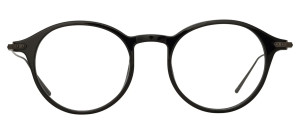 Okulary Linda Farrow Arris Optical Frame in Black Matt Nickel - 49/21/145