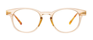 Okulary Linda Farrow Bay Optical Frame in Saffron damskie - 49/21/145