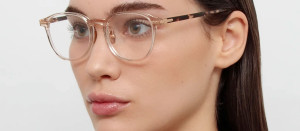 Okulary Linda Farrow Arnold Angular Optical Frame in Ash damskie - 49/21/145