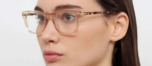 Okulary Linda Farrow Portico Optical in Ash damskie - 49/21/145