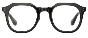 Okulary Linda Farrow Fletcher Optical Frame in Black Matt Nickel - 49/21/145