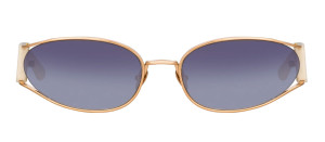 Okulary przeciwsłoneczne Linda Farrow Shelby Sunglasses in Cream - 49/21/145