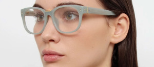 Okulary Linda Farrow Cedric Optical Frames in Steel damskie - 49/21/145