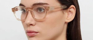 Okulary Linda Farrow Talbot Optical in Ash damskie - 49/21/145
