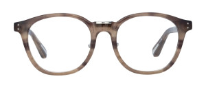 Okulary Linda Farrow Powell Optical in Grey Horn damskie - 49/21/145