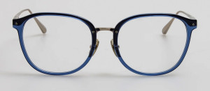 Okulary Linda Farrow Park Optical in Navy - 49/21/145