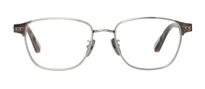 Okulary Linda Farrow Alvar Optical in Grey Horn damskie - 49/21/145