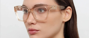 Okulary Linda Farrow Tamara Cat Eye Optical Frame in Ash damskie - 49/21/145