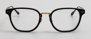 Okulary Linda Farrow Jeffrey Optical Frame in Black - 49/21/145