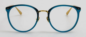 Okulary Linda Farrow Calthorpe Optical Frame in Aqua - 49/21/145