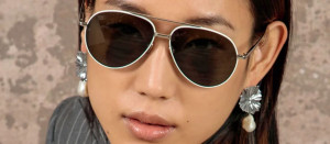 Okulary przeciwsłoneczne Linda Farrow Marcelo Sunglasses in White - 49/21/145
