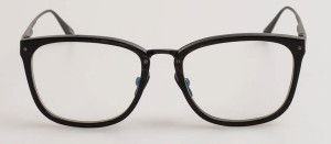 Okulary Linda Farrow Cassin Optical Frame in Buffalo Horn and 925 Sterling Silver - 49/21/145