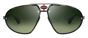 Okulary Bugatti Bugatti Model 10 Carbon Antique Silver & Gunmetal - //
